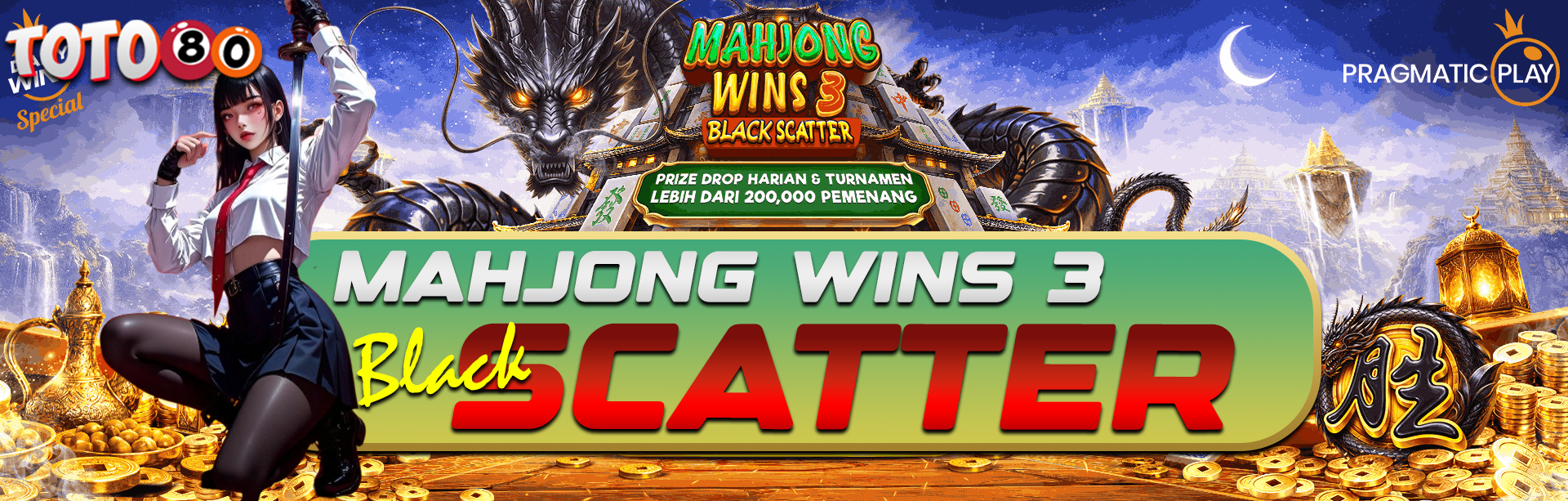 Scatter Hitam