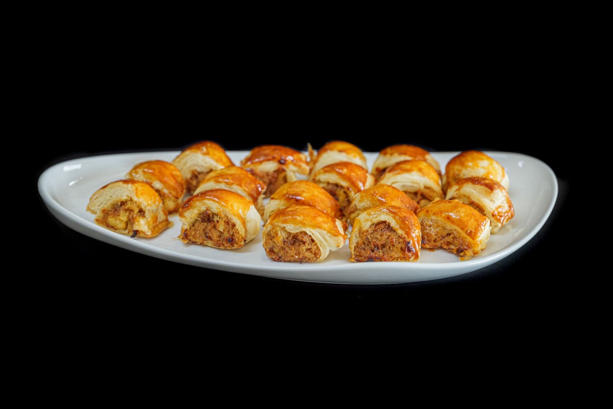 Photo of the recipe Puff Pastry with Game Sausage and Apple