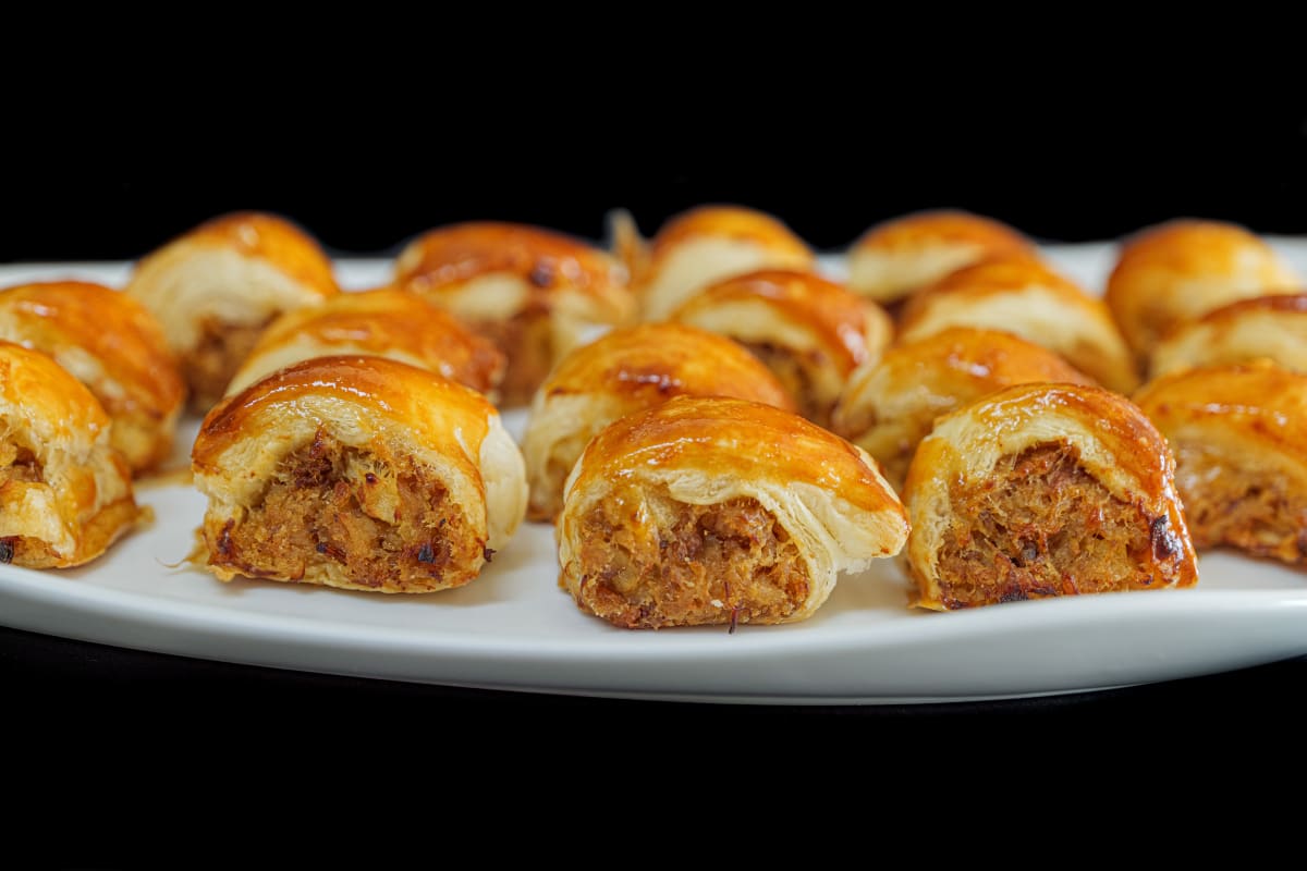 Photo of the recipe Puff Pastry with Game Sausage and Apple