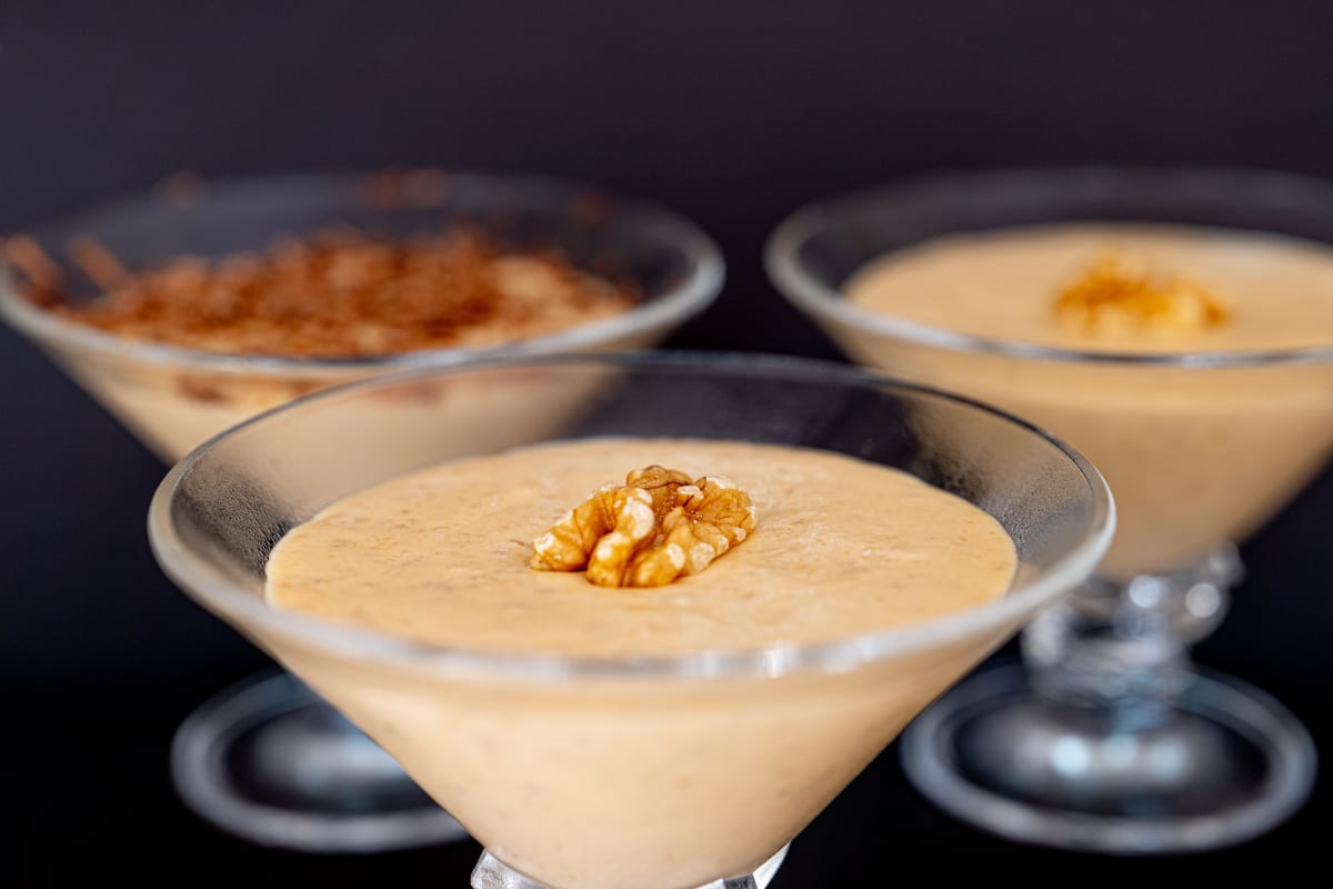 Photo of the recipe Walnut Mousse with Sweet Egg Cream