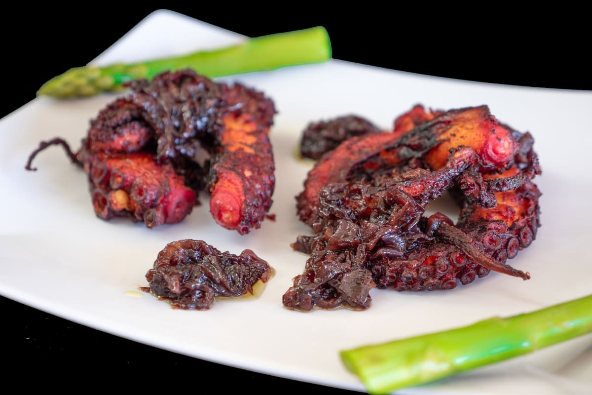 Photo of the recipe Crispy Octopus with Red Onion Chutney