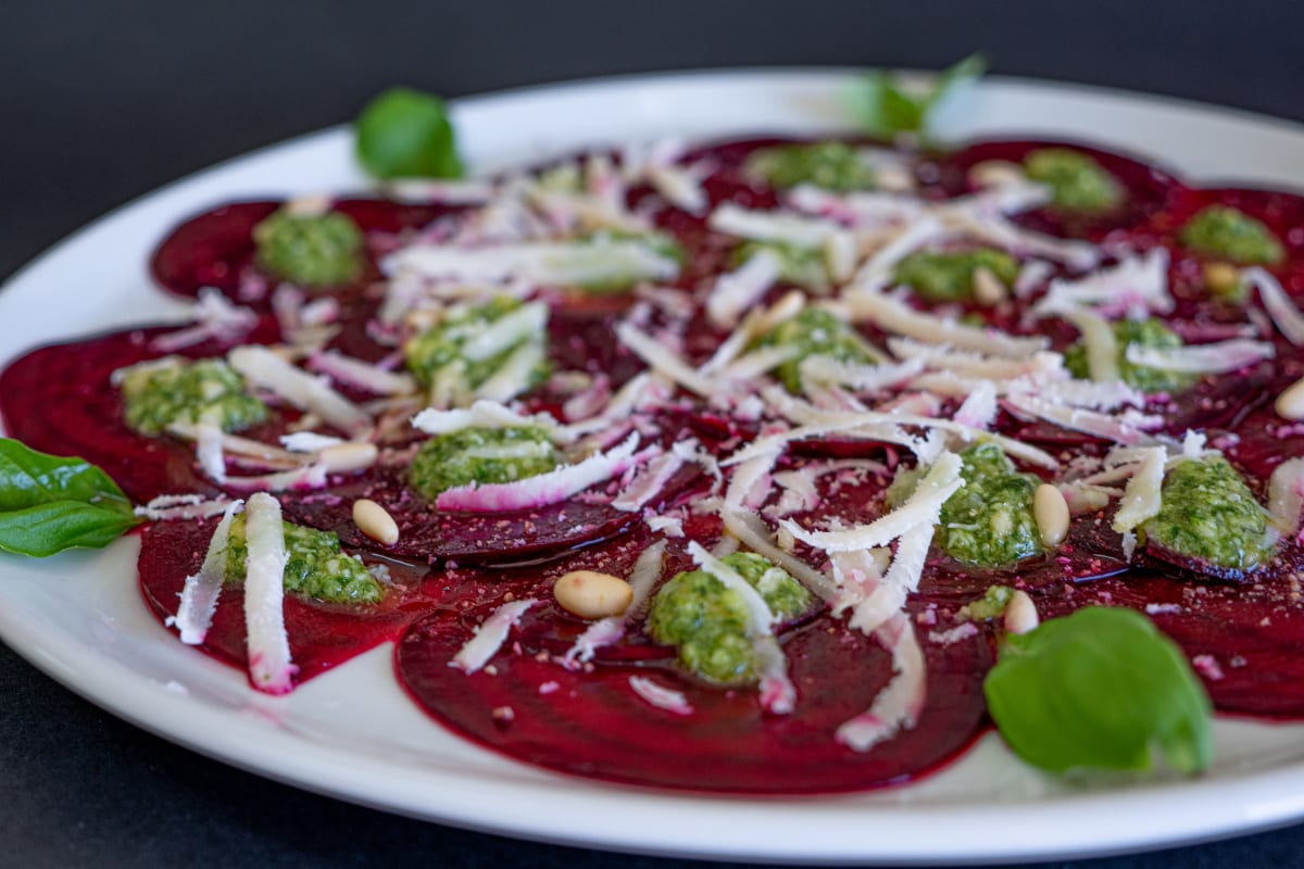 Photo of the recipe Beet Carpaccio with Pesto Sauce