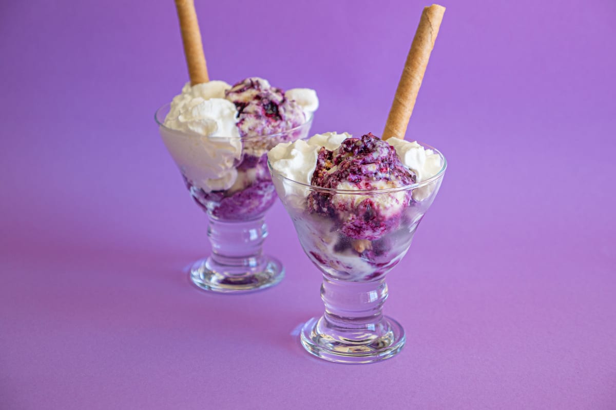 Photo of the recipe Cheesecake Ice Cream with Wild Berries