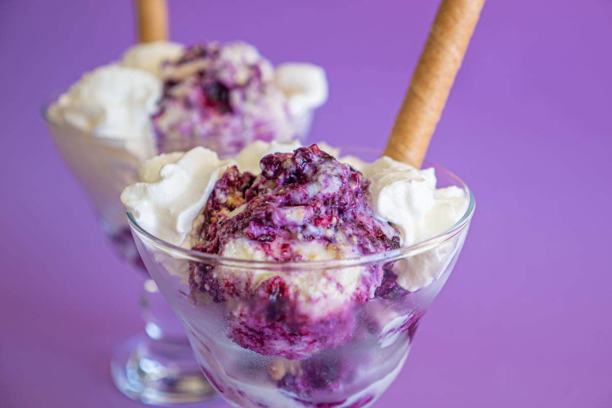 Photo of the recipe Cheesecake Ice Cream with Wild Berries