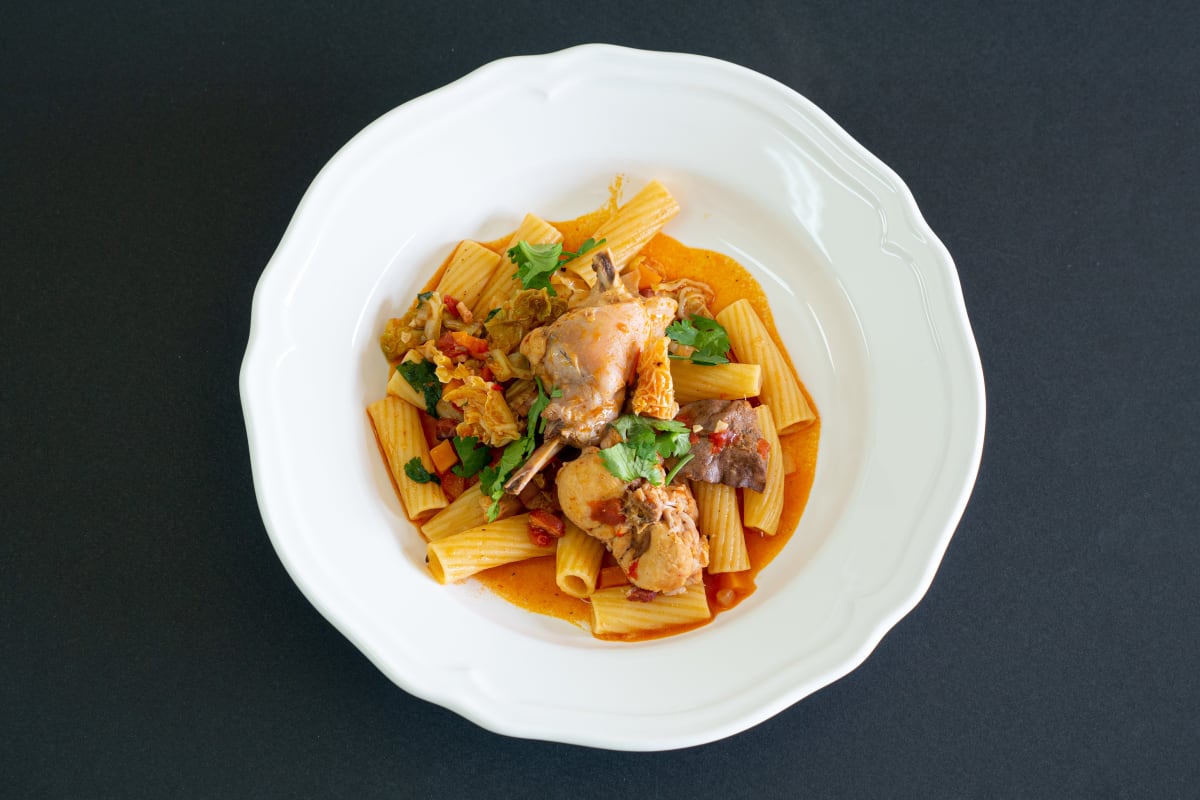Photo of the recipe Rabbit Pasta Stew