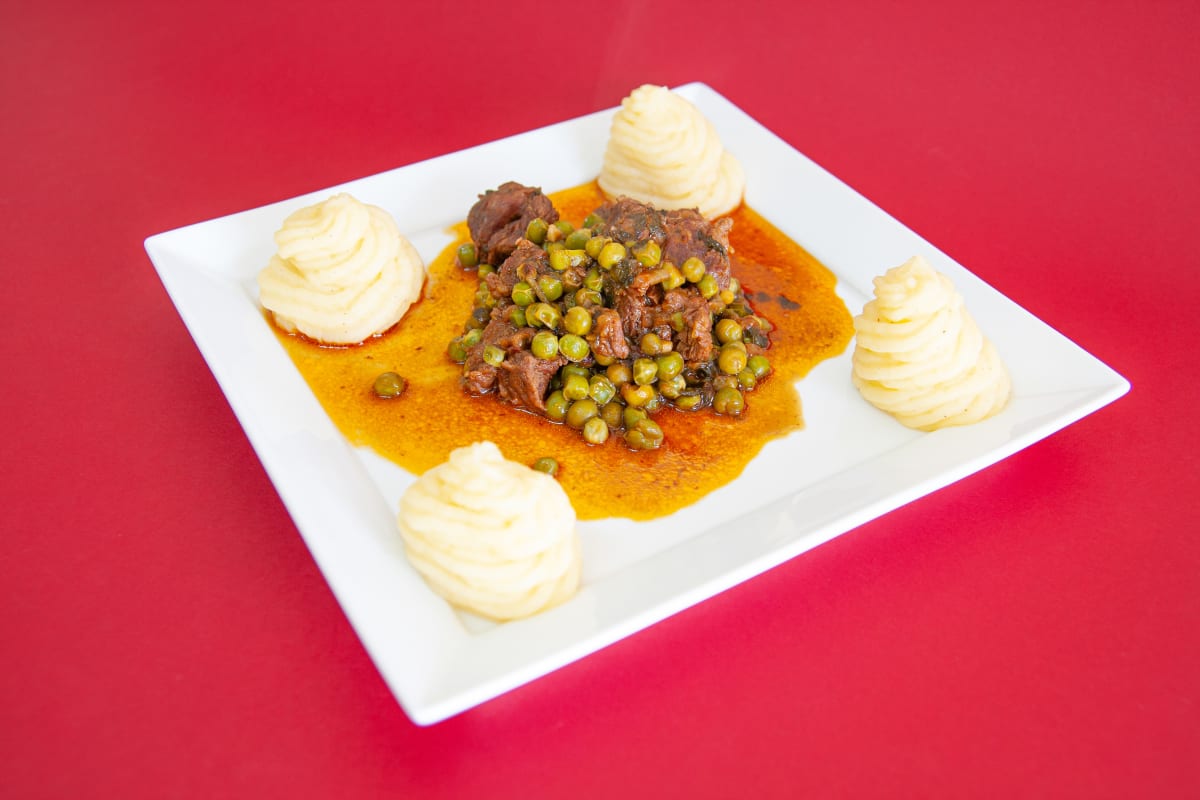 Photo of the recipe Veal Stewed with Peas