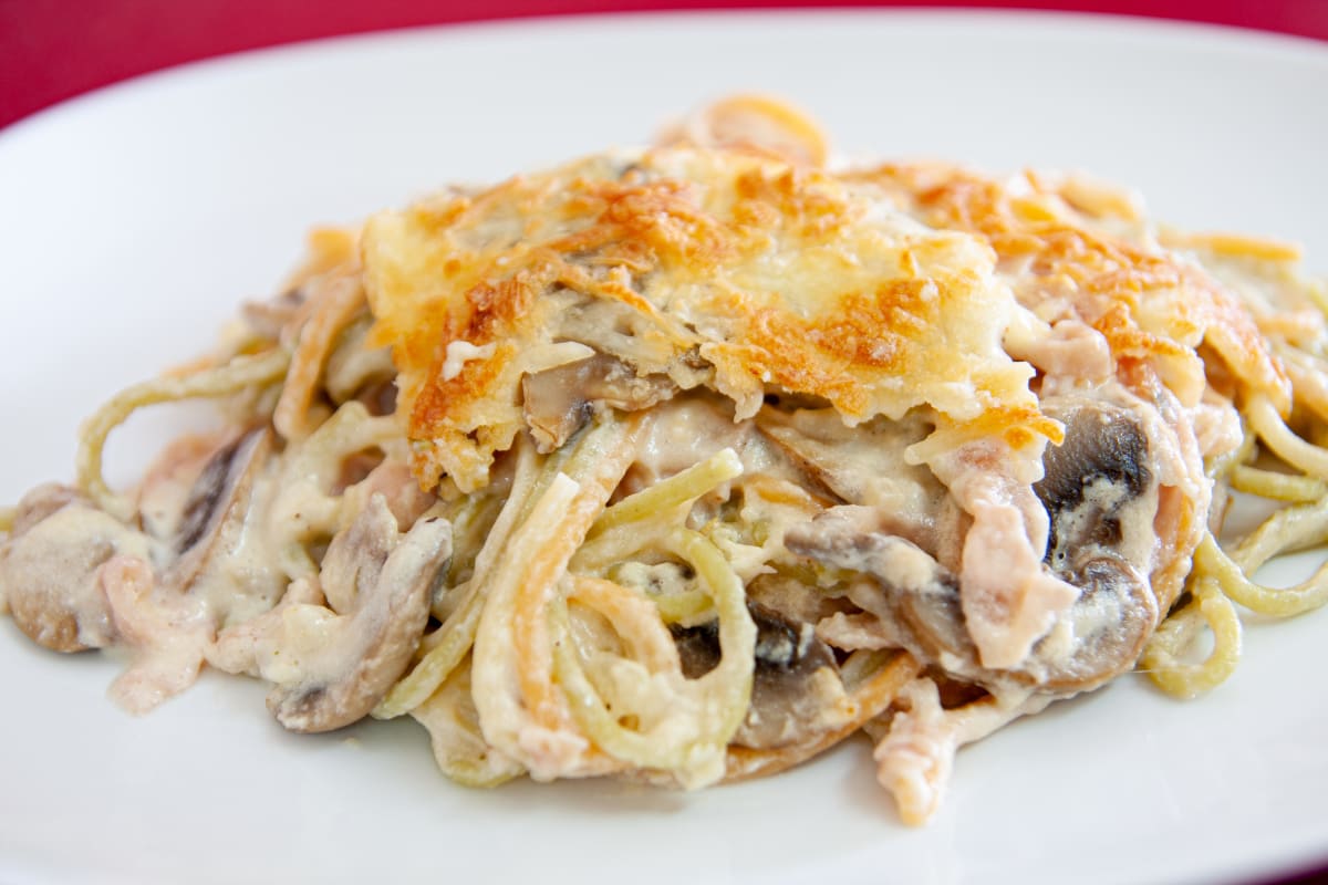 Photo of the recipe Spaghetti and Mushroom Soufflé