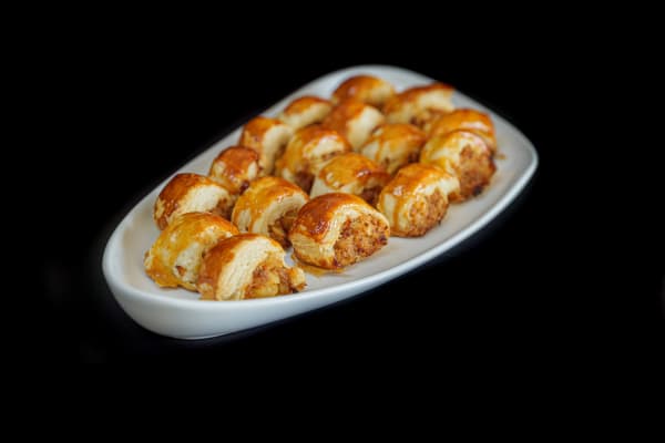 Photo 2 of the recipe Puff Pastry with Game Sausage and Apple