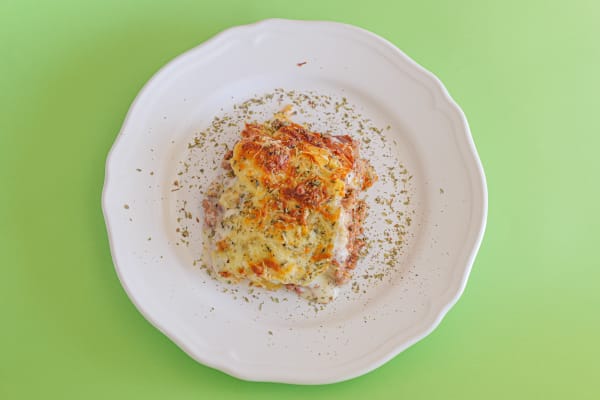 Photo 2 of the recipe Bolognese French Fry Lasagna