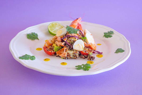 Photo 2 of the recipe Quinoa Salad with Salmon