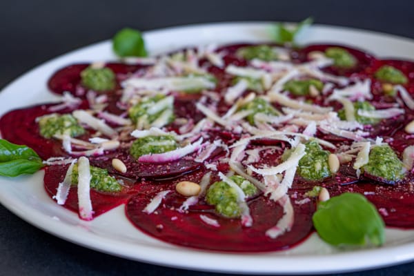 Photo 3 of the recipe Beet Carpaccio with Pesto Sauce