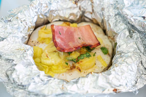 Photo 4 of the recipe Oven-Baked Hake in Parchment