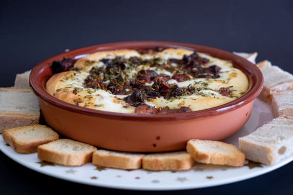 Photo 2 of the recipe Baked Aged Cheese with Sausages