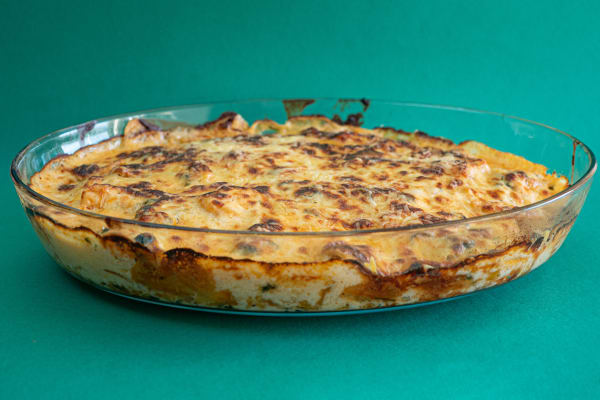 Photo of the recipe Cod Gratin with Shrimp and Leek