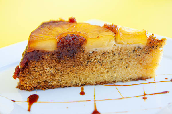 Photo 2 of the recipe Caramelized Pineapple Cake with Poppy Seeds