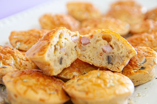 Photo 3 of the recipe Ham, Mushroom, and Cheese Muffins