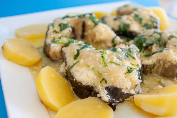 Photo 2 of the recipe Hake with White Sauce