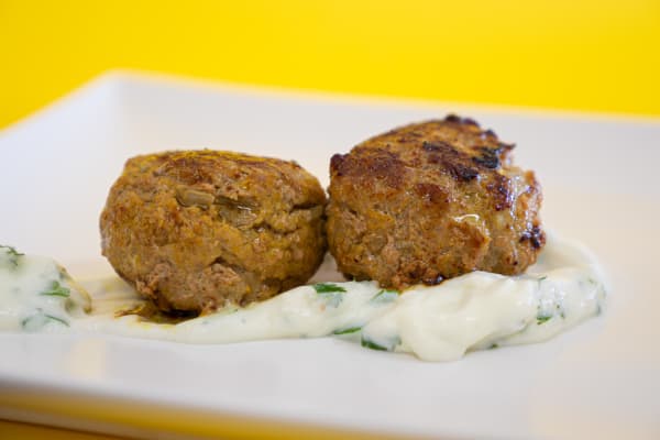 Photo of the recipe Lamb Meatballs with Yogurt Sauce and Couscous