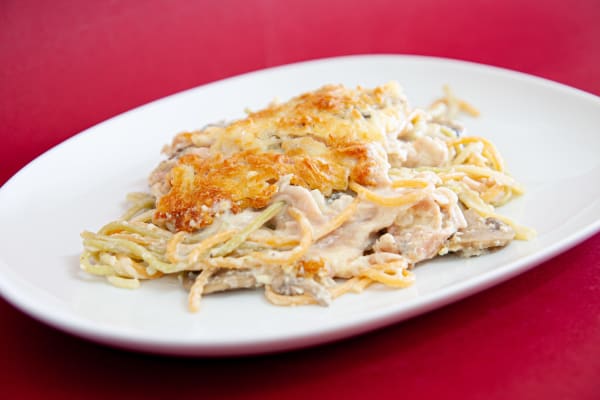 Photo 2 of the recipe Spaghetti and Mushroom Soufflé