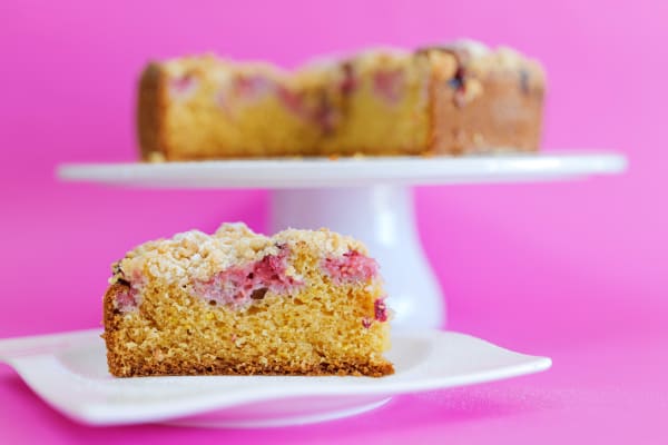 Photo 2 of the recipe Raspberry Cake with Lemon Crumble