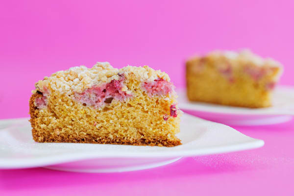Photo 3 of the recipe Raspberry Cake with Lemon Crumble