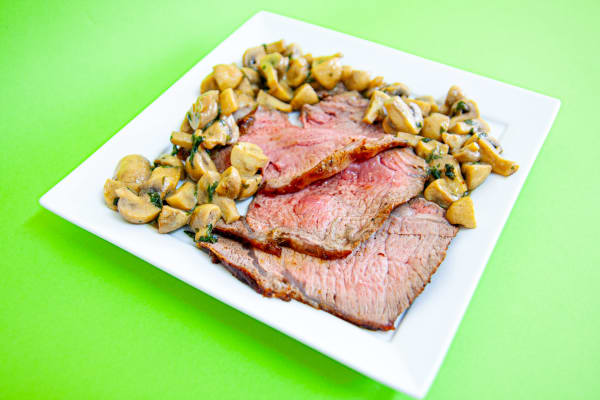 Photo 3 of the recipe Roast Beef with Mushrooms