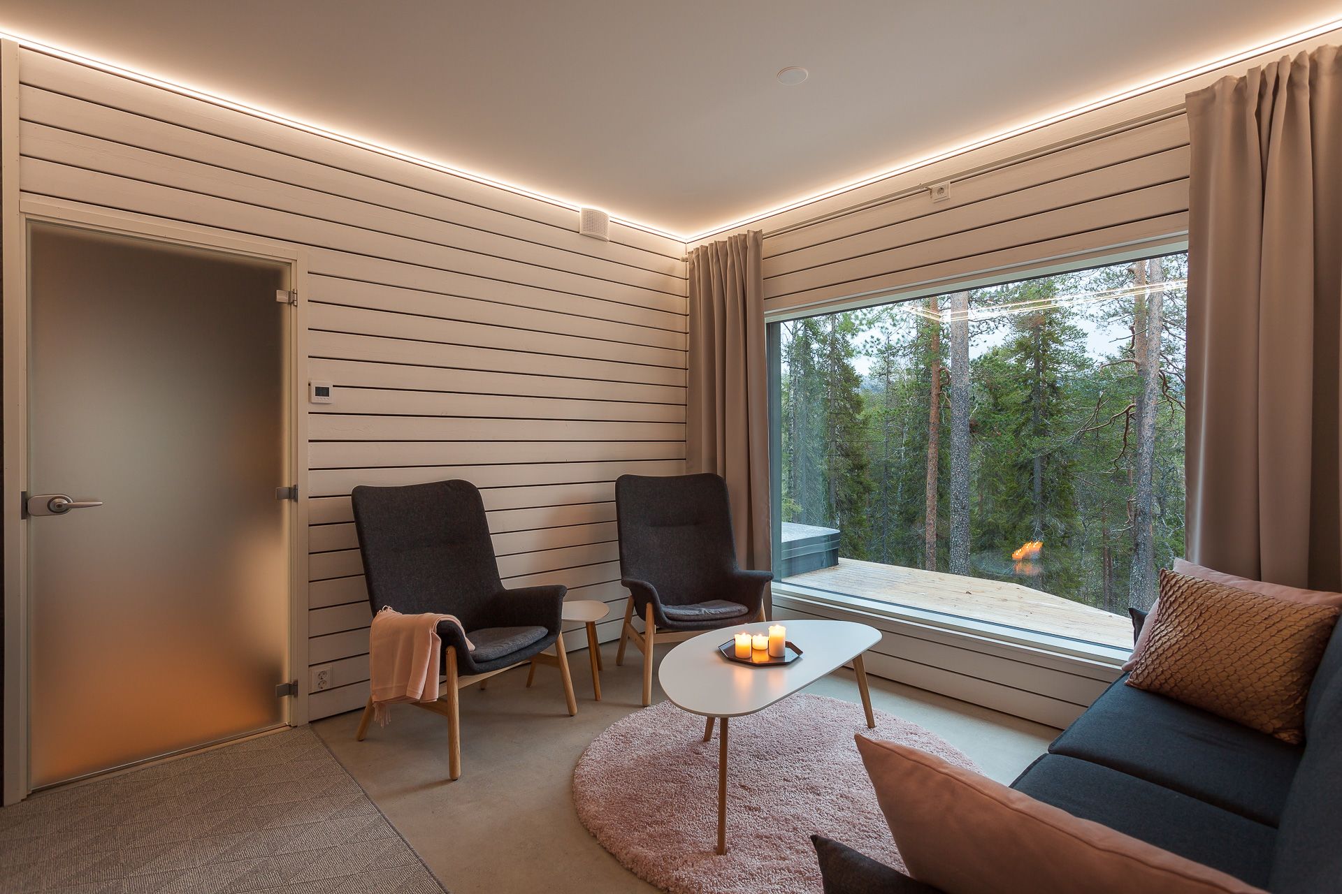 VillaValtava - Sauna lounge