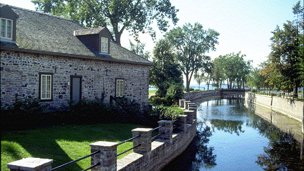 Le quartier du Vieux-Lachine à Montréal.
