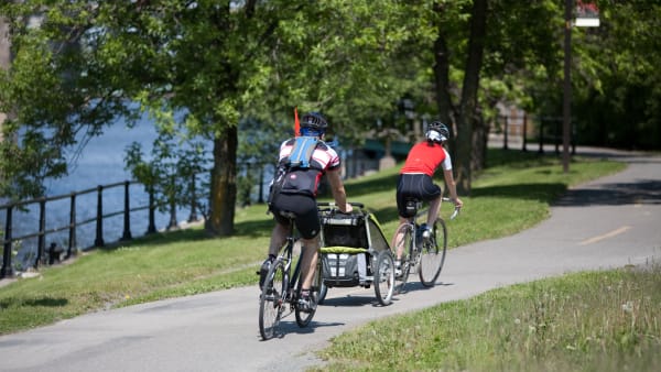 Bord de l'eau de l’arrondissement de LaSalle à Montréal.