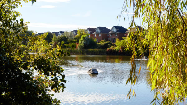 Quartier d'Anjou-sur-le-lac.