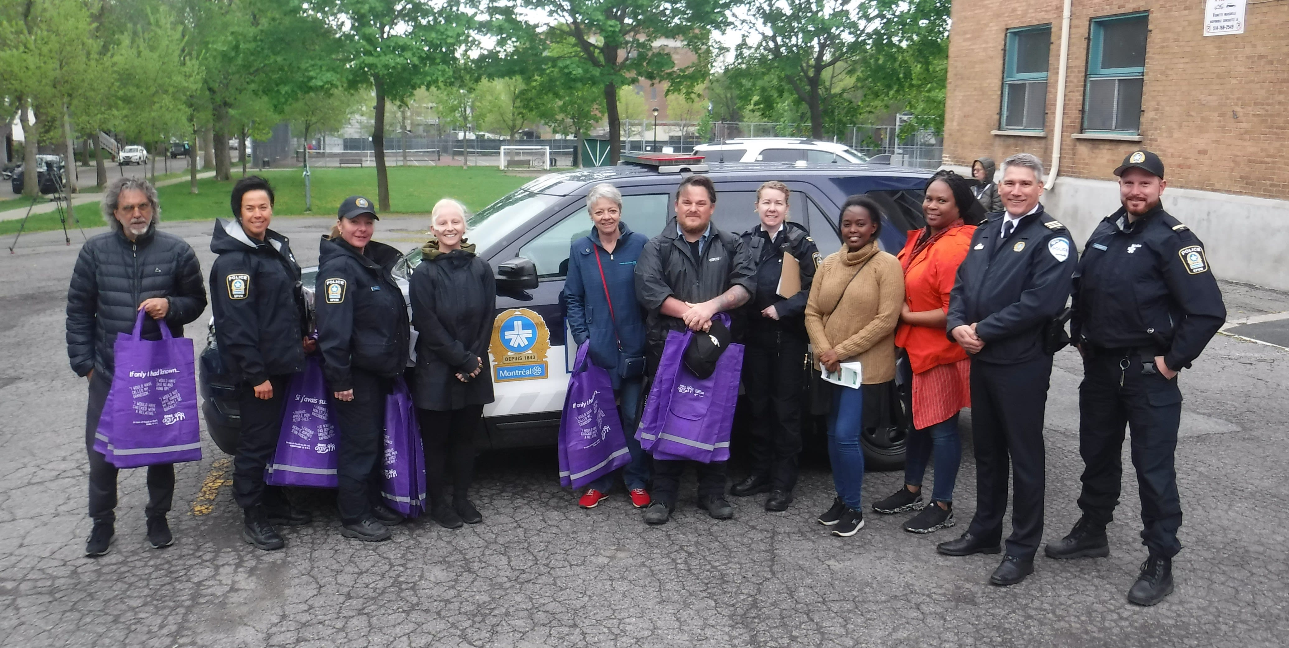 Le commandant du poste de quartier a à coeur le bienêtre de la population Ville de Montréal