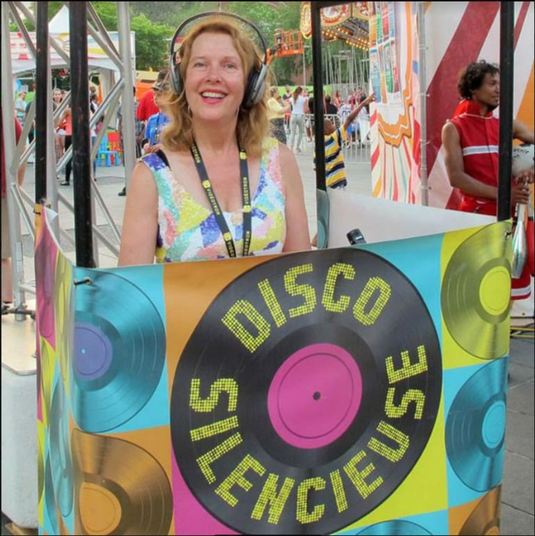 Discoth&egrave;que silencieuse