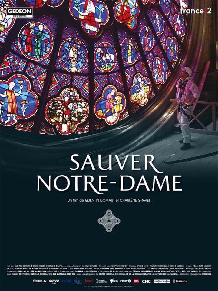 Affiche du film Sauver Notre-Dame.