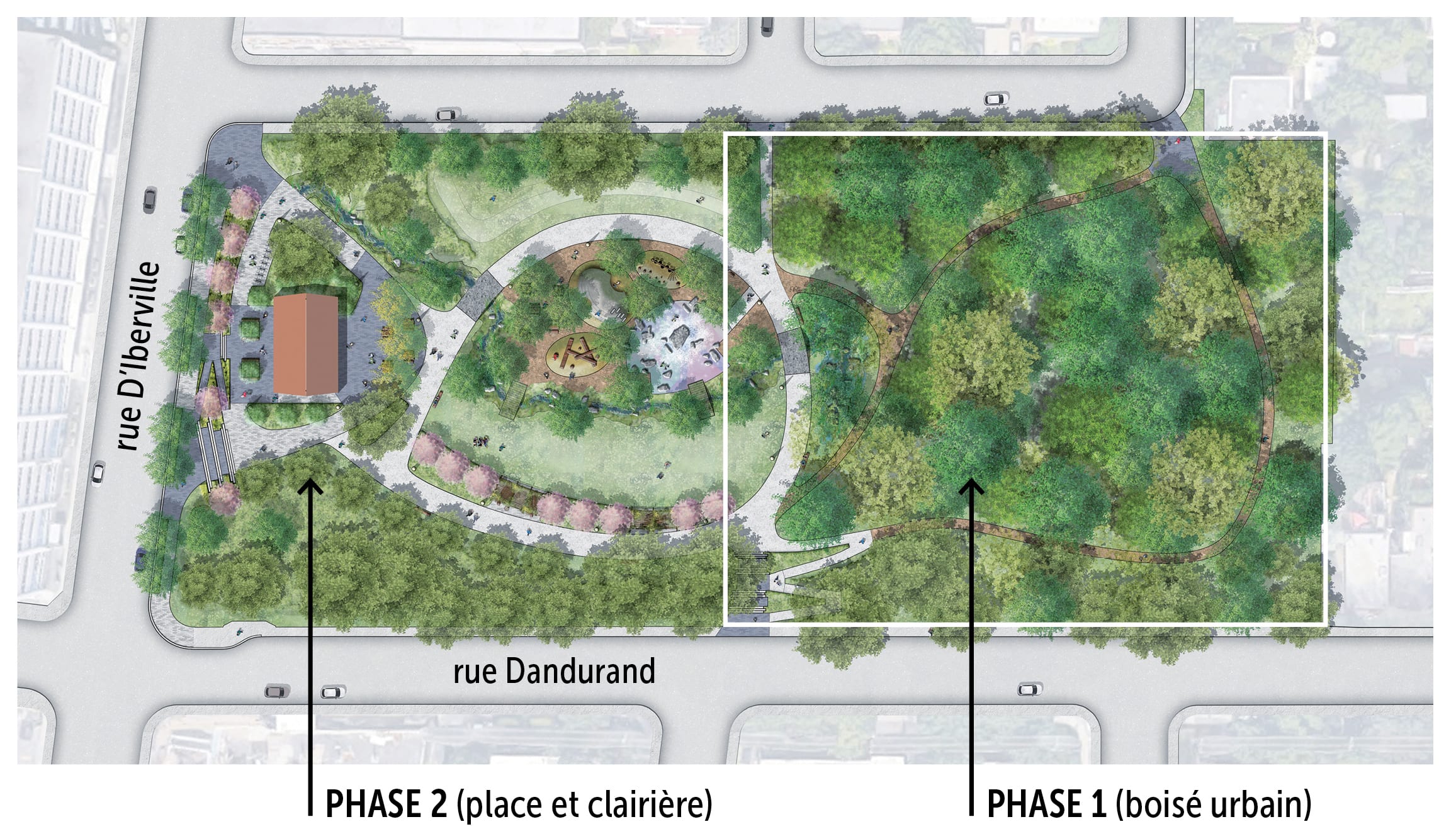 Réaménagement du parc Rosemont s'amuser et se détendre au cœur de la