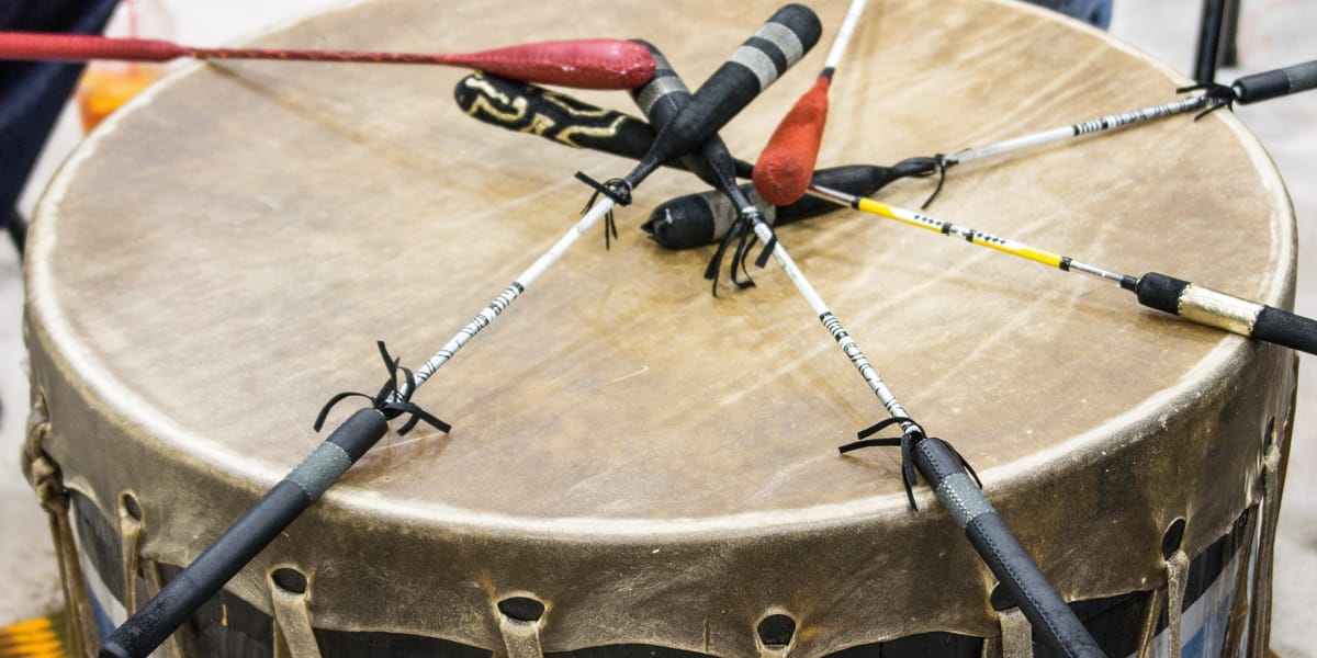 tambour autochtone
