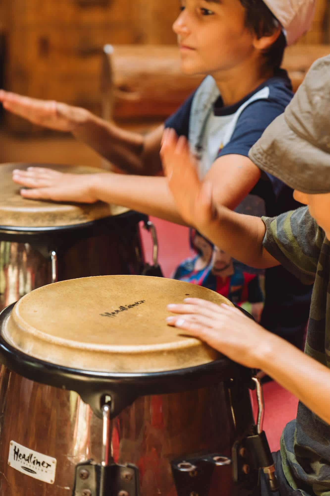 Atelier: percussions haïtiennes pour les tout-petits