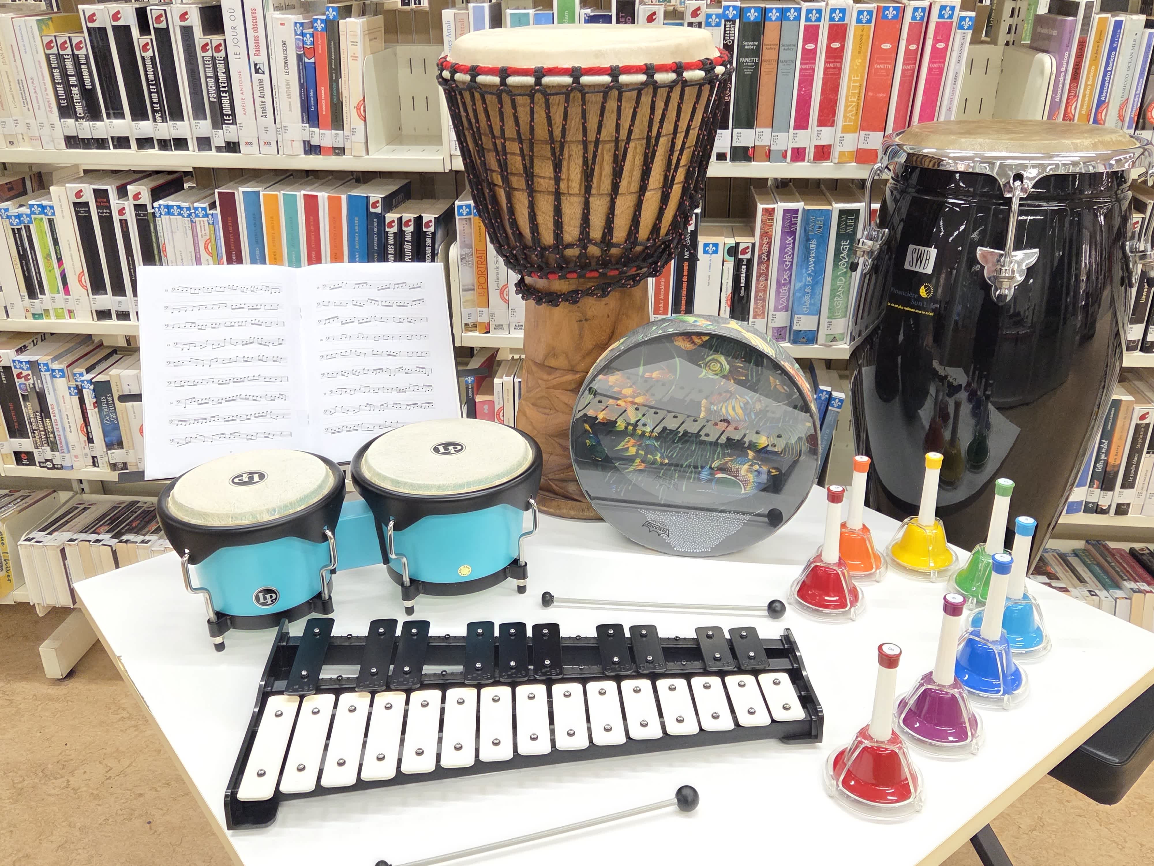 Mois de la musique à la bibliothèque Mercier