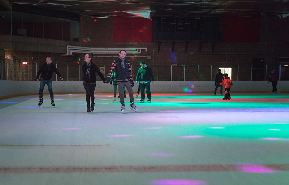Arena Camillien-Houde patin libre Ville-Marie