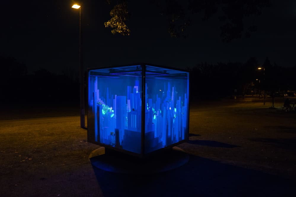 La Grande Promenade - Cube spatial