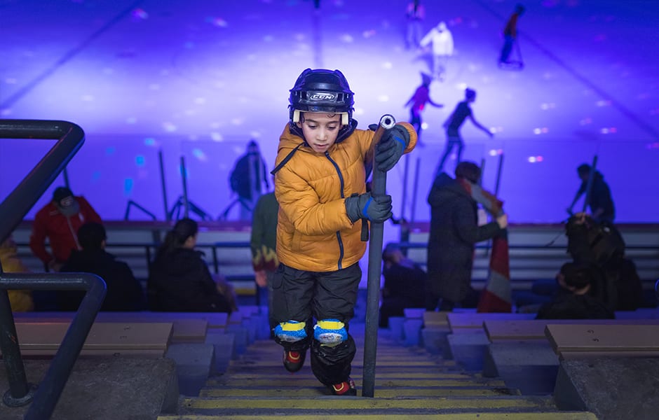 Cours de patinage gratuit Aréna Camillien-Houde Ville-Marie