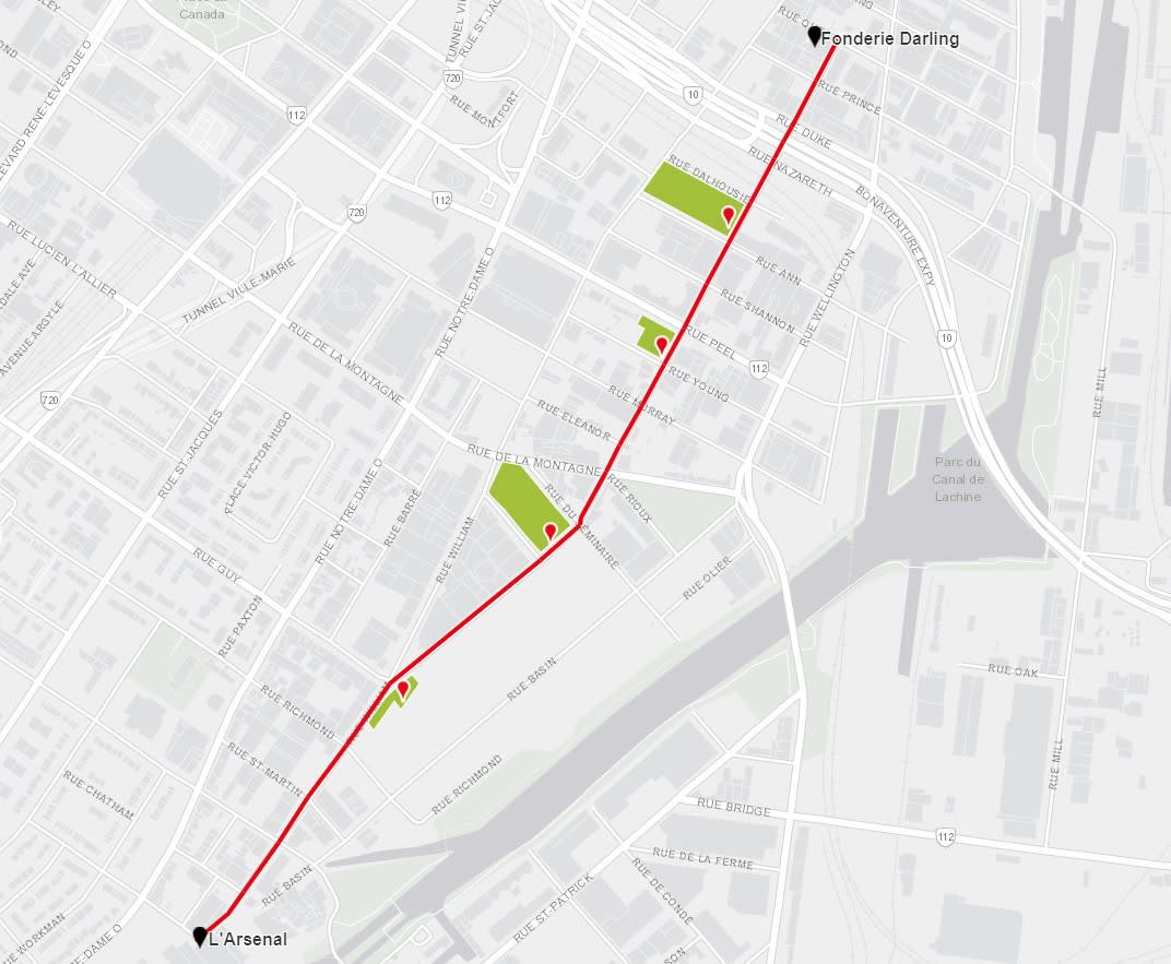Le parcours culturel Ottawa relie Griffintown au Vieux Montréal