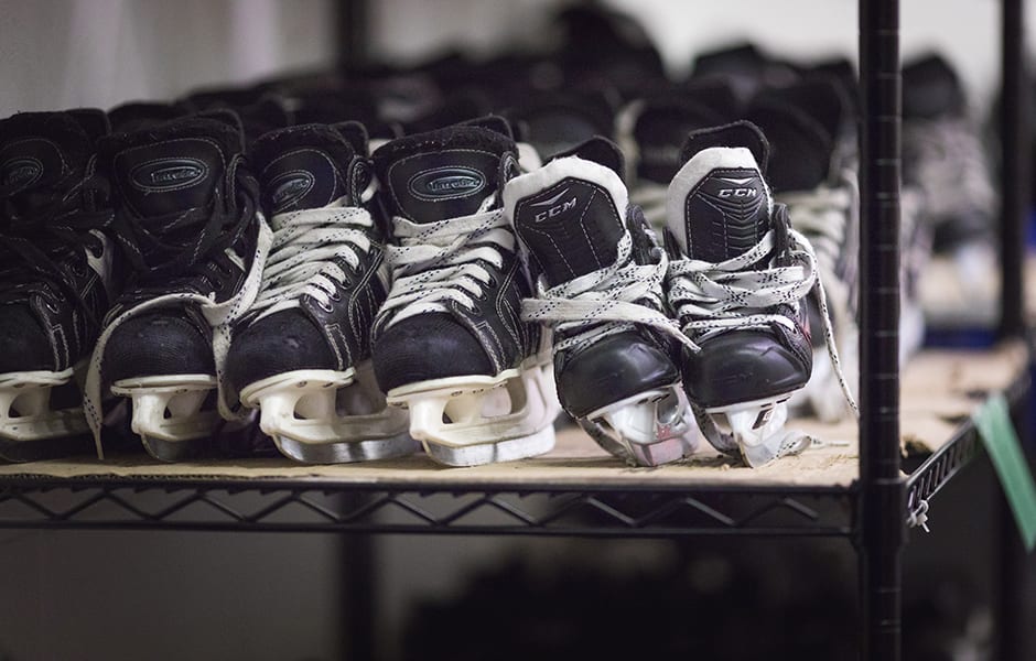 Aréna Camillien-Houde pret gratuit de patins