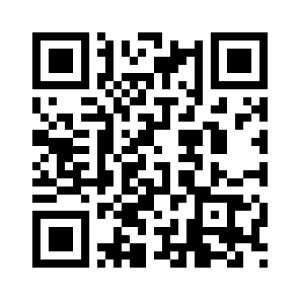 Code QR qui accès au texte de l'exposition " Je crois savoir comment il me voit"
