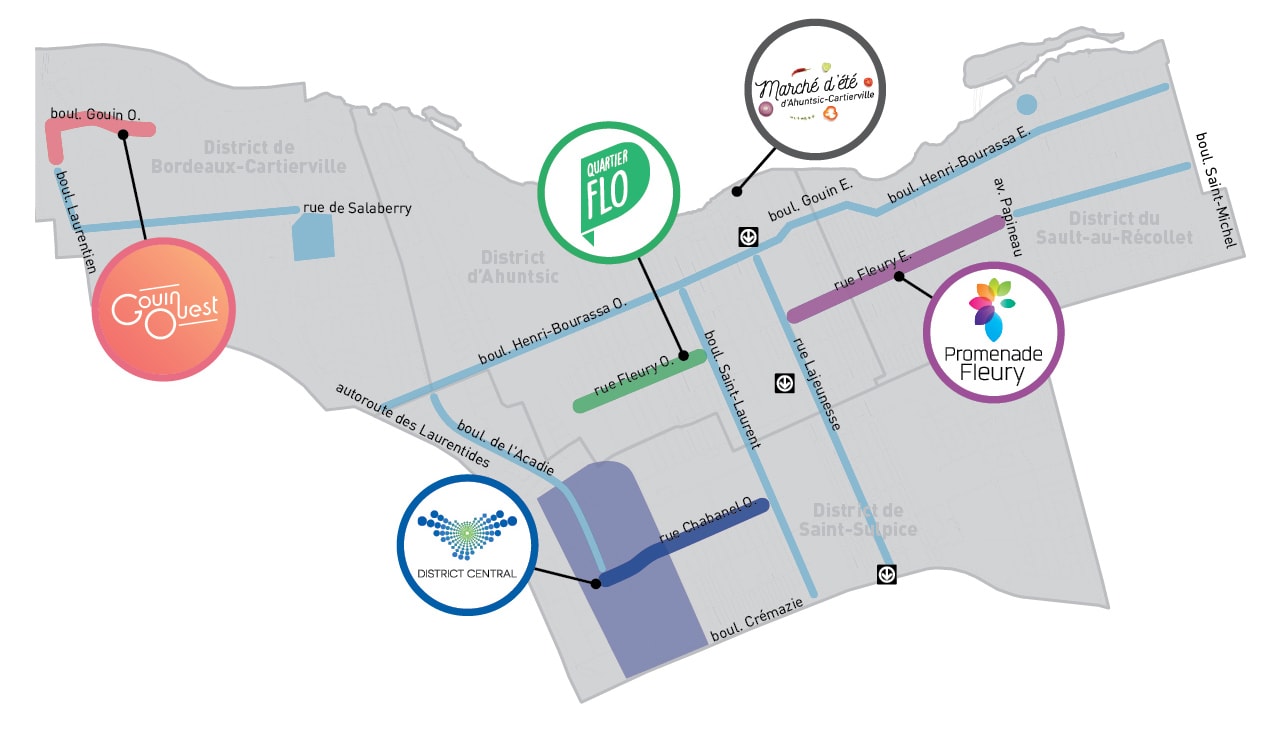 Carte de l'achat local