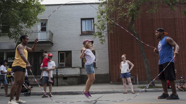 Quartier Émard et Côte-Saint-Paul dans l'arrondissement du Sud-Ouest à Montréal.