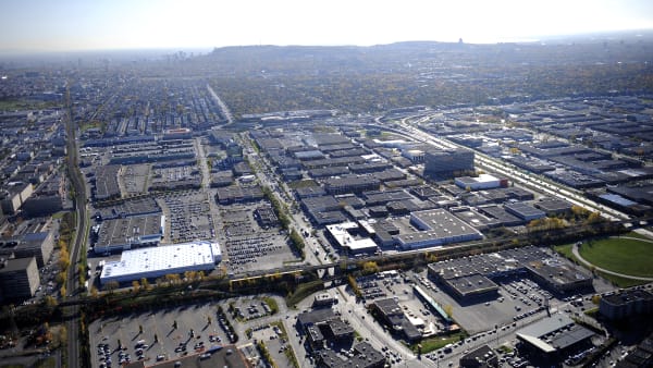 Le quartier Nouveau-Bordeaux dans l'arrondissement Ahuntsic-Cartierville.