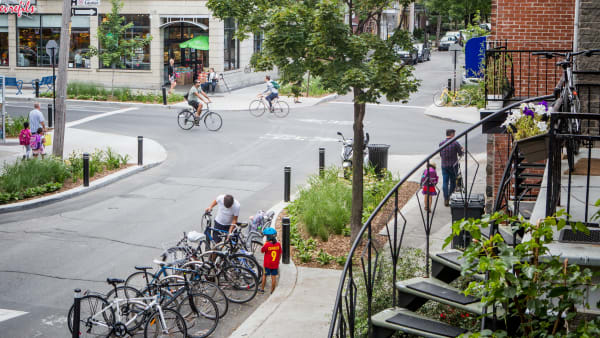 Le Petit Laurier - Crédit photo Tomas Iczkovits Quartier Le Petit Laurier dans l'arrondissement du Plateau-Mont-Royal à Montréal.
