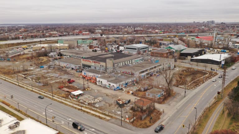 Site du 4000, rue Saint-Patrick, dans l’arrondissement du Sud-Ouest
