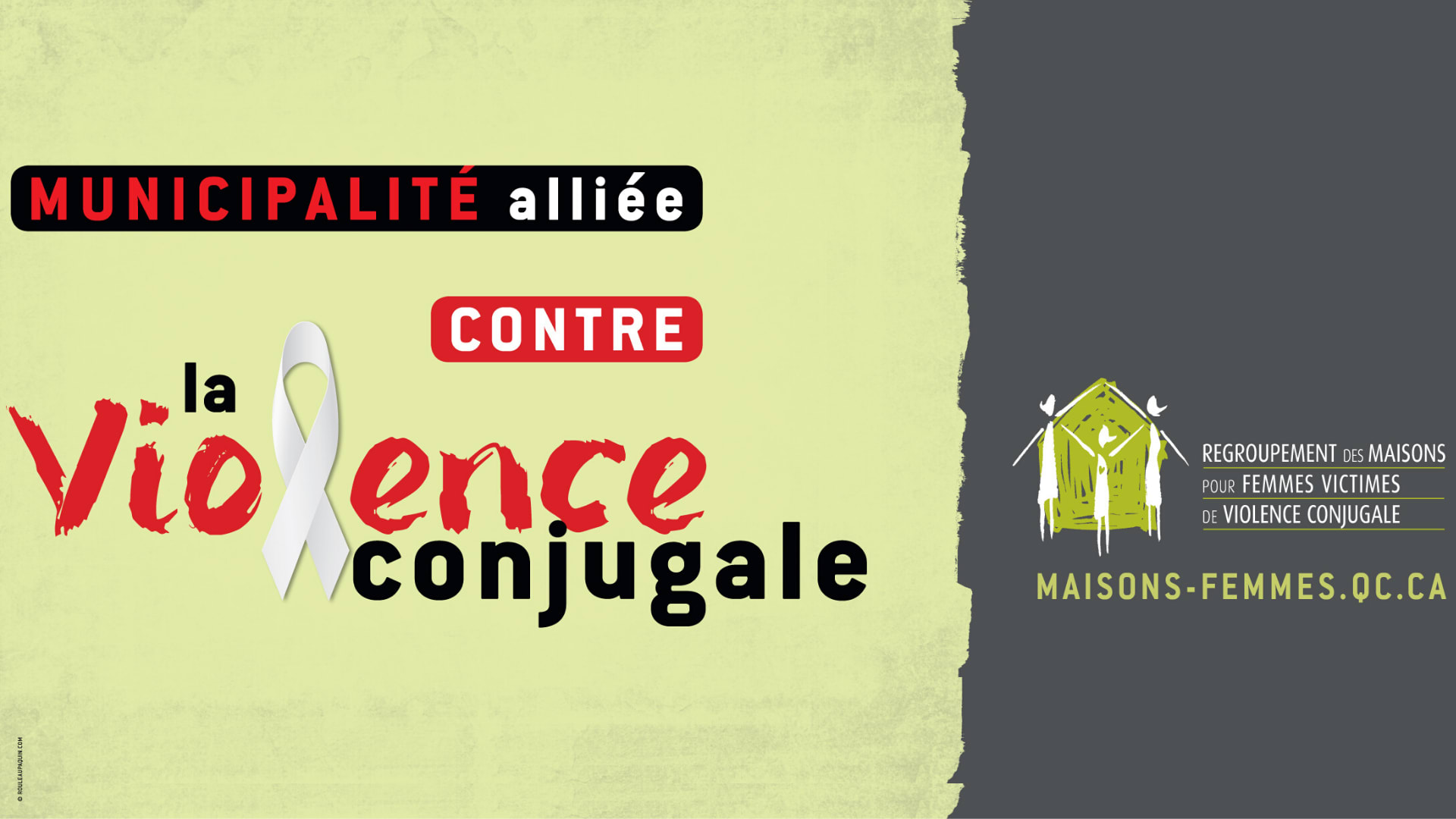 Tous unis contre la violence conjugale Tous unis contre la violence conjugale