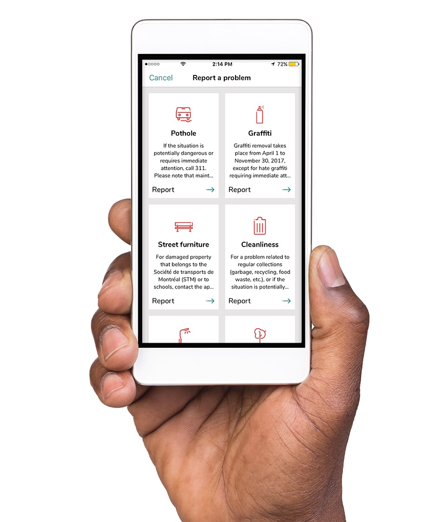App interface en Application interface picture